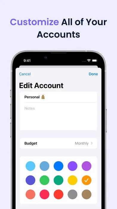Accountit: Budget Tracker سکرین شاٹس