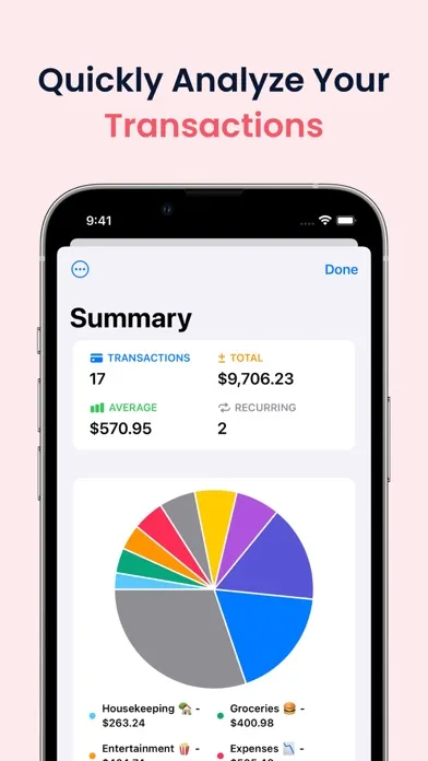 Accountit: Budget Tracker سکرین شاٹس