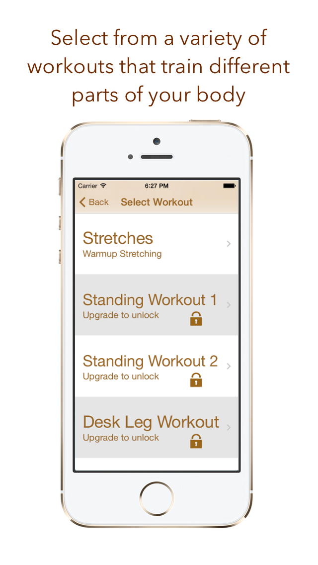 Desk Workout应用截图