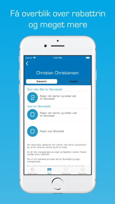 Tangkapan layar Rejsekort med Det Blå Punkt