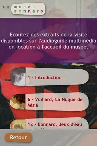 Captures d'écran de Musée Bonnard - Misia