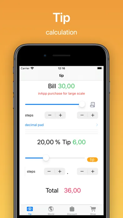 TiP .. Calculator应用截图