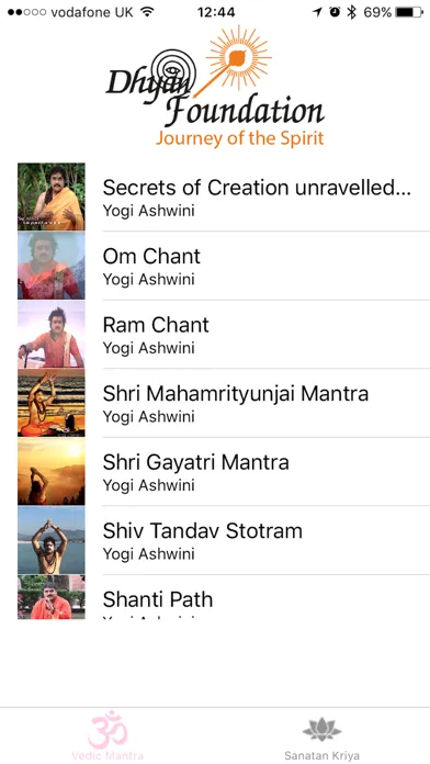 Sanatan Kriya & Vedic Mantras Ekran Görüntüleri