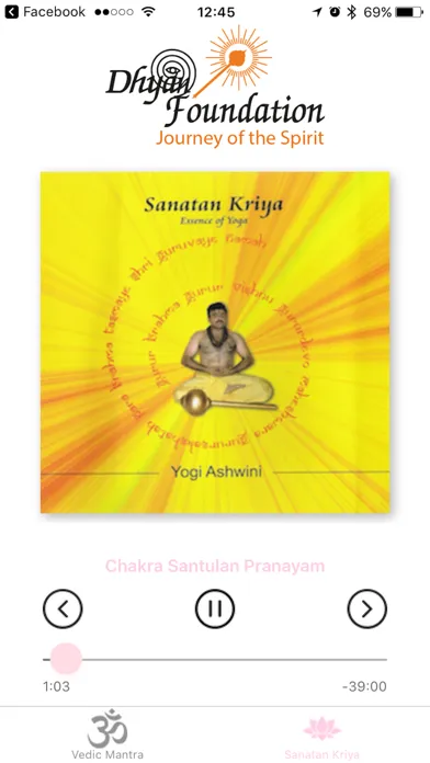 Sanatan Kriya & Vedic Mantras Ekran Görüntüleri