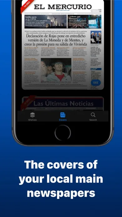Chilean Newspapers سکرین شاٹس