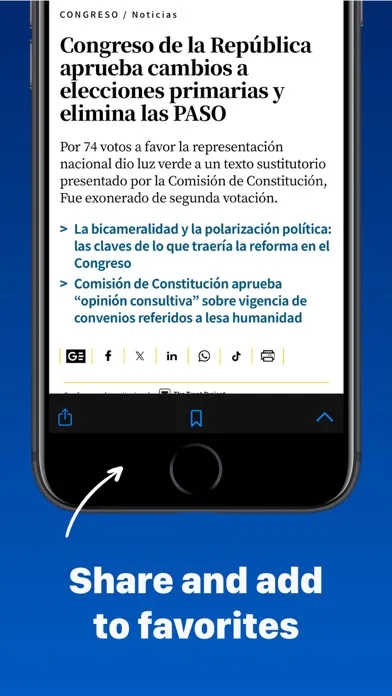 Zrzuty ekranu Peruvian Newspapers