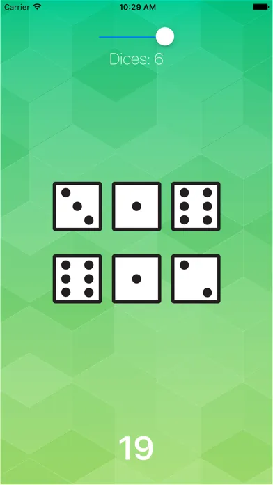 Tangkapan skrin Simple Free Dice