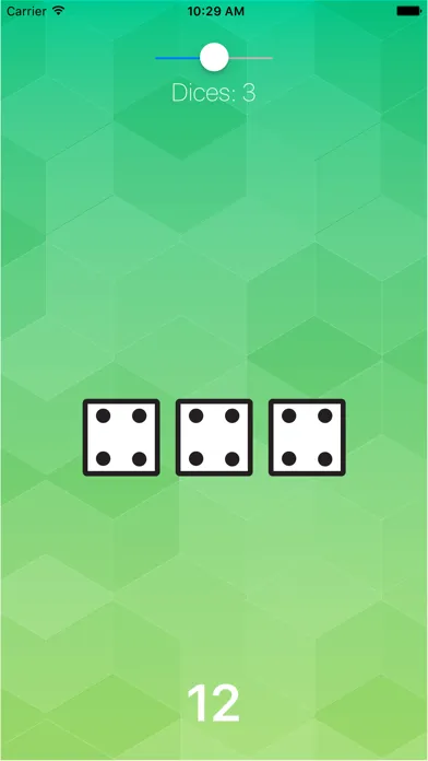 Tangkapan skrin Simple Free Dice