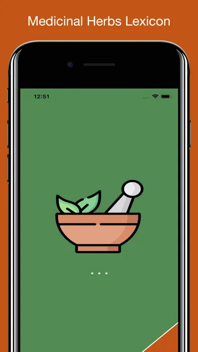 Tangkapan skrin Medicinal Herbs Lexicon