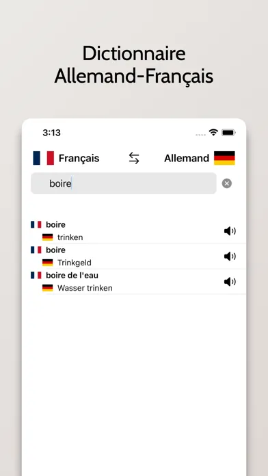 ภาพหน้าจอของ Dictionnaire Allemand/Français