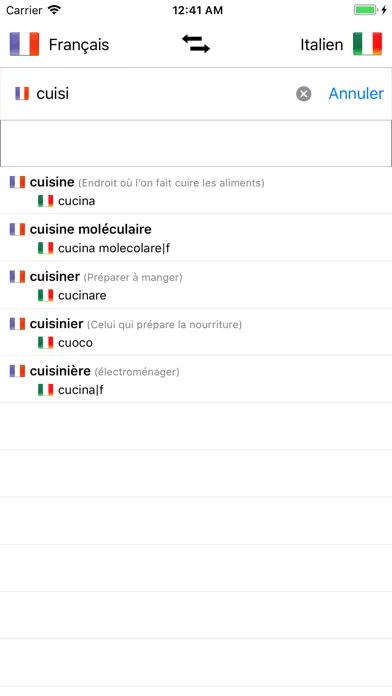 صور Dictionnaire Italien-Français