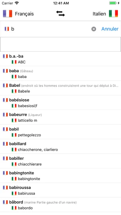 صور Dictionnaire Italien-Français