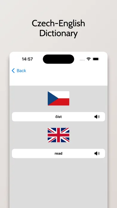 Czech/English Dictionary Ekran Görüntüleri