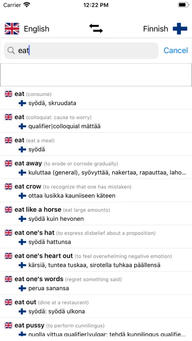 تصاویر Finnish-English Dictionary