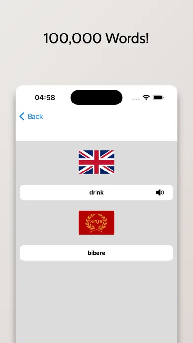 Latin English Dictionary Screenshots