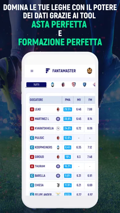 FantaMaster Fanta Leghe 24/25 Screenshots