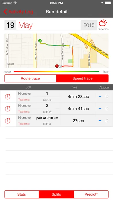 ภาพหน้าจอของ GymMate - Running, Cycling & Fitness Tracker