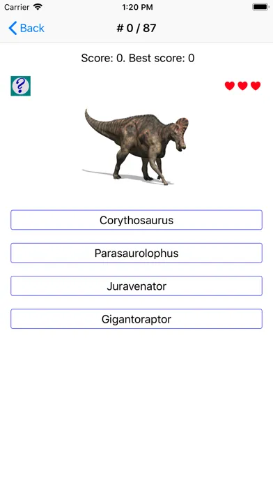 Dinosaurs Reference Book應用截圖