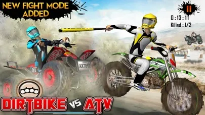 Dirt Bike vs Atv Racing Games应用截图