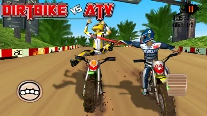 Dirt Bike vs Atv Racing Games应用截图
