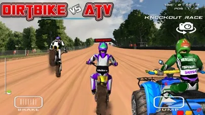 Dirt Bike vs Atv Racing Games应用截图