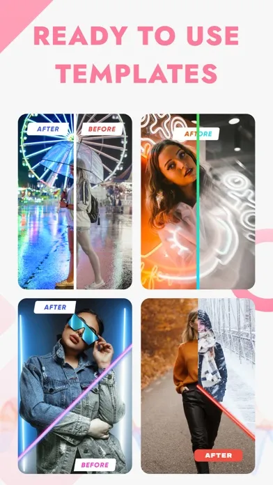 Photo compare before and after Screenshots