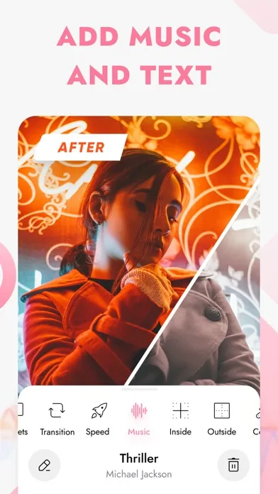Photo compare before and after Screenshots
