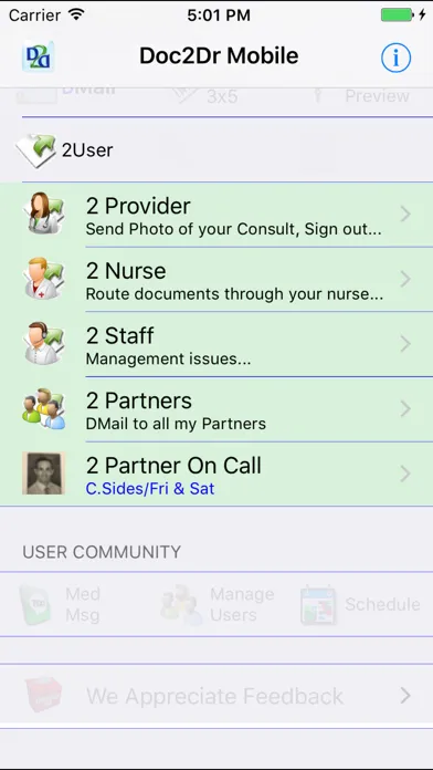Doc2Dr Mobile स्क्रीनशॉट