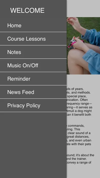 Dog whistle & Training Course 스크린샷