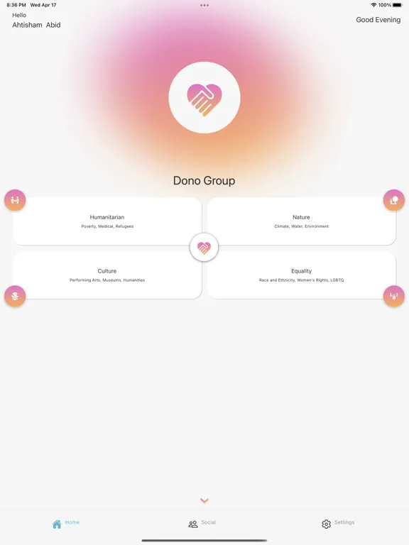 Dono App iPad 应用截图