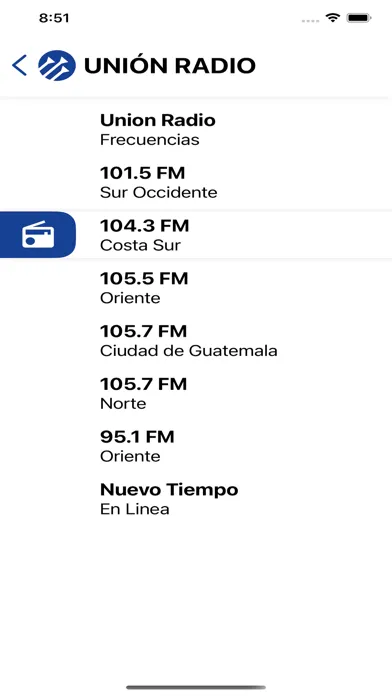 Unión Radio GT স্ক্রিনশট