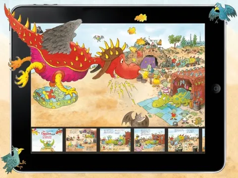 The Ogglies - A Dragon Party for Firebottom iPad  স্ক্রিনশট