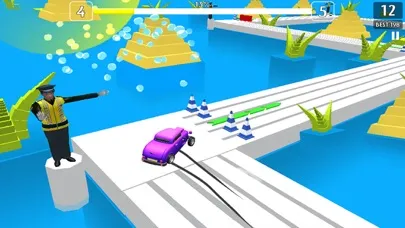 Racing Dodge Drift - Race Car سکرین شاٹس
