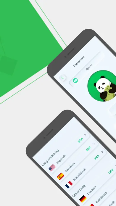 ภาพหน้าจอของ PandaPanda — multi-lingual