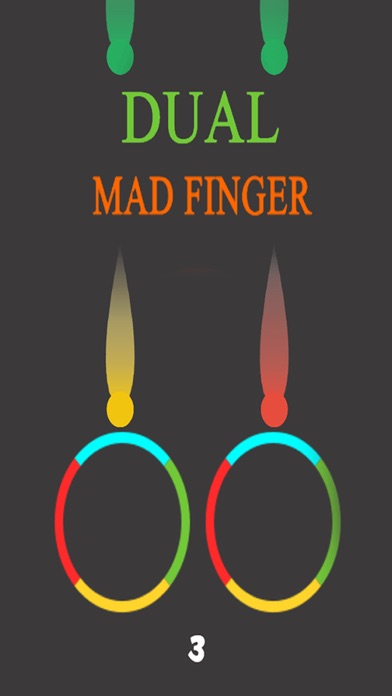 Dual Mad Finger -  Free Fun Addictive Game 스크린샷