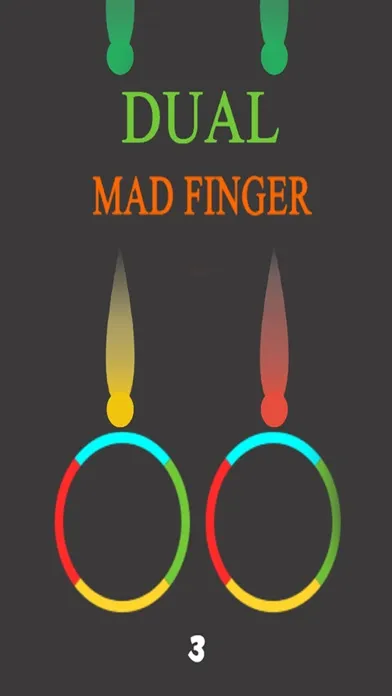 Captures d'écran de Dual Mad Finger -  Free Fun Addictive Game