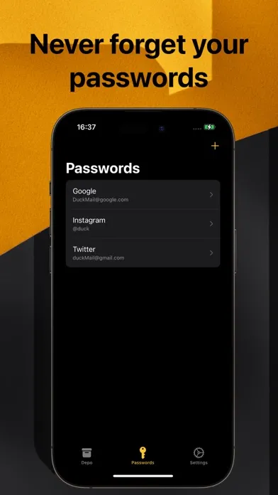 DuckDepo - Secure Storage 스크린샷