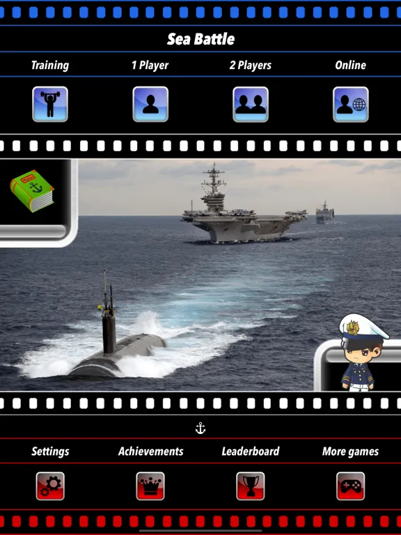 Sea Battle Board Game iPad 應用截圖