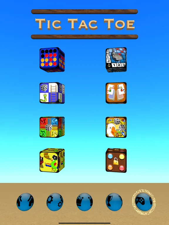 Tic Tac Toe 3D Board Game iPad  Screenshots