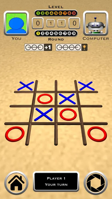 Tic Tac Toe 3D Board Game Screenshots