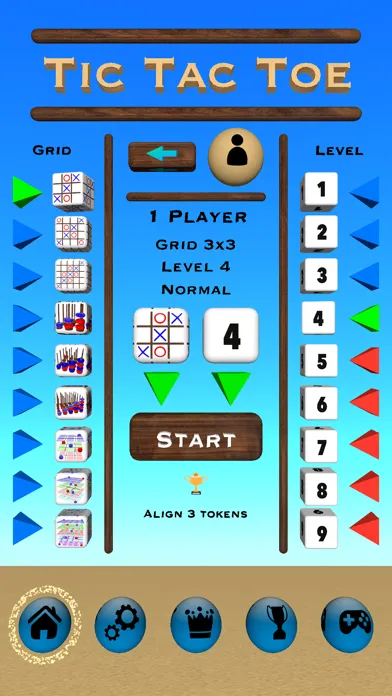 Tic Tac Toe 3D Board Game Screenshots