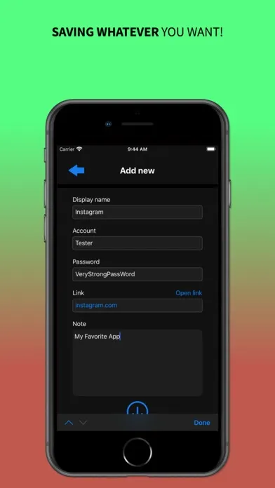 Infor Save Screenshots