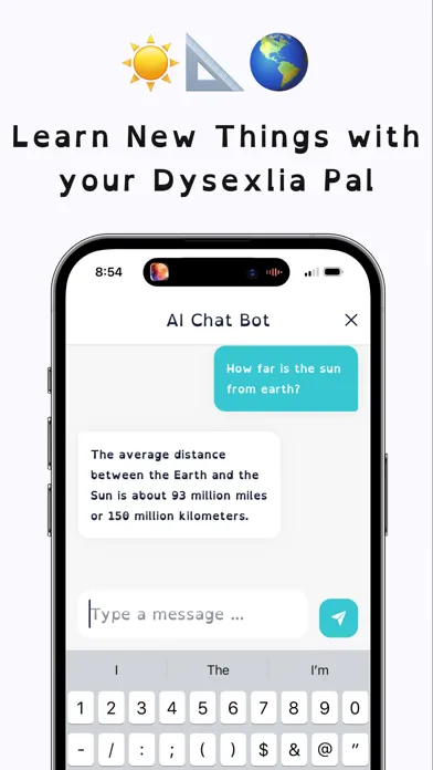 Dyslexia Font Keyboard & Pal Screenshots