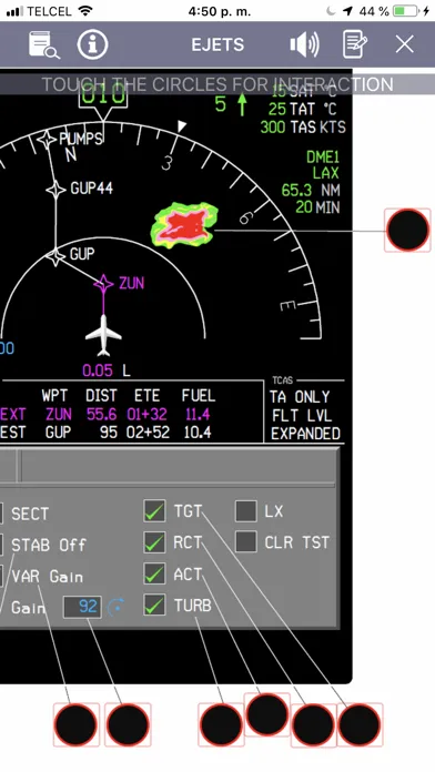 E-JETS Virtual Panel Screenshots