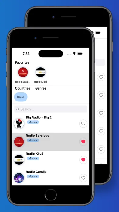 Bosna i Hercegovina - Radio Screenshots