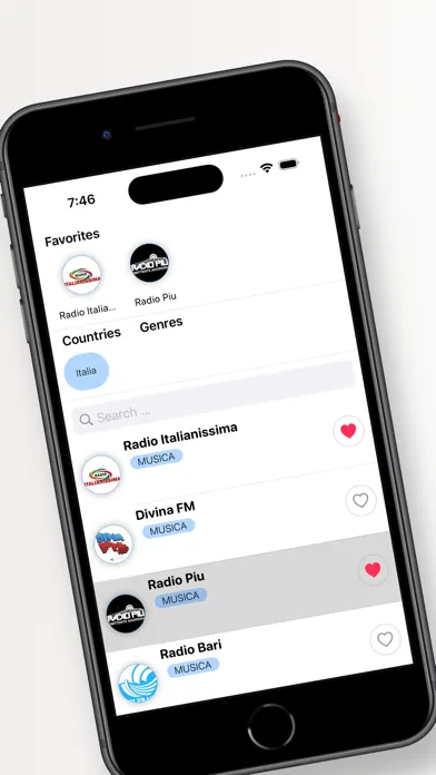 Italian Radio Stations FM Screenshots