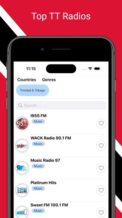 Zrzuty ekranu Trinidad and Tobago Radio FM