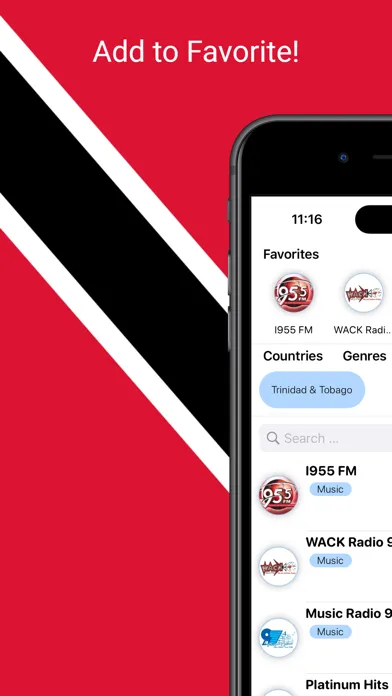 Zrzuty ekranu Trinidad and Tobago Radio FM