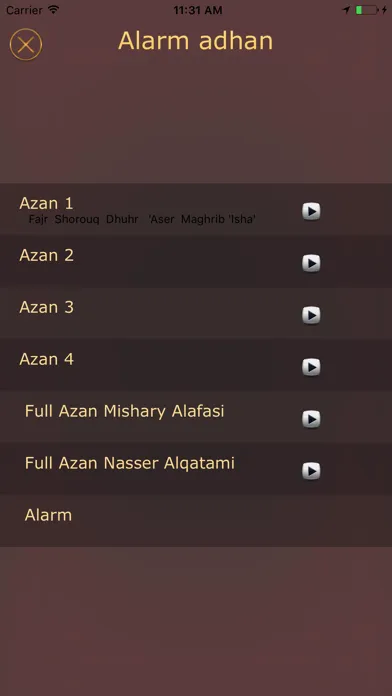 My Prayer: prayer times adhan alarm & Qibla Azkar应用截图