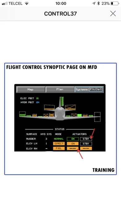 Capturas de tela do E-JETS Training Guide
